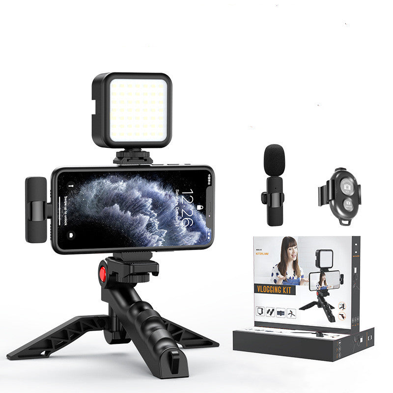 Transform Your Content Creation with the Fill Light Microphone Desktop Tripod